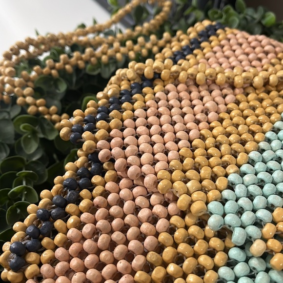 Multicolor Beaded Shoulder Bag by American Eagle gently used - Picture 5 of 5